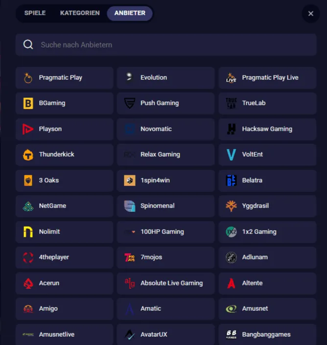 Online Casinospielen Entwickler Online Casino Spielehersteller